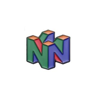 Nintendo logo enamel pin